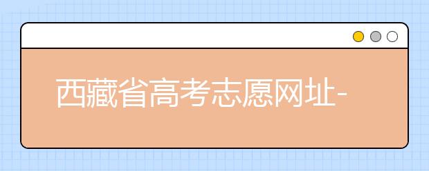 西藏省高考志愿網址-高考志愿填報技巧?注意這兩點！