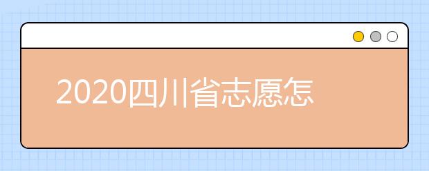 2020廣東省志愿怎么填？廣東省高考志愿能填幾個？